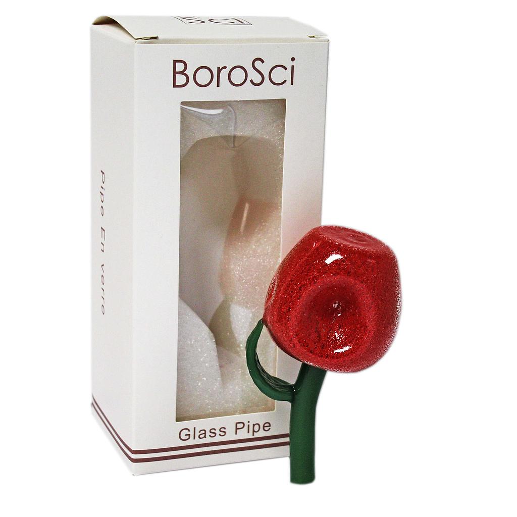 BoroSci | 4.5" Apple Glass Pipe