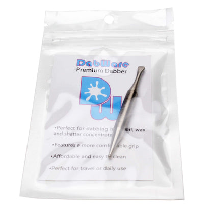 DabWare  | Short Scoop and Ball Titanium Dabber