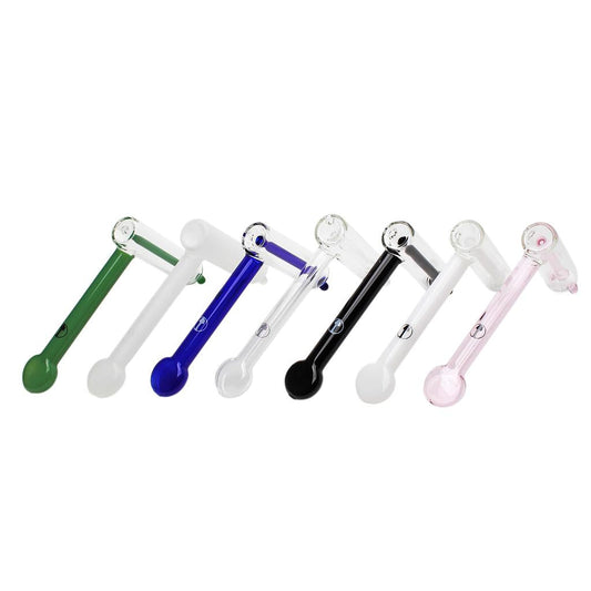 Tree Glass | 7.5" Thin Showerhead Hammer Glass Bubbler