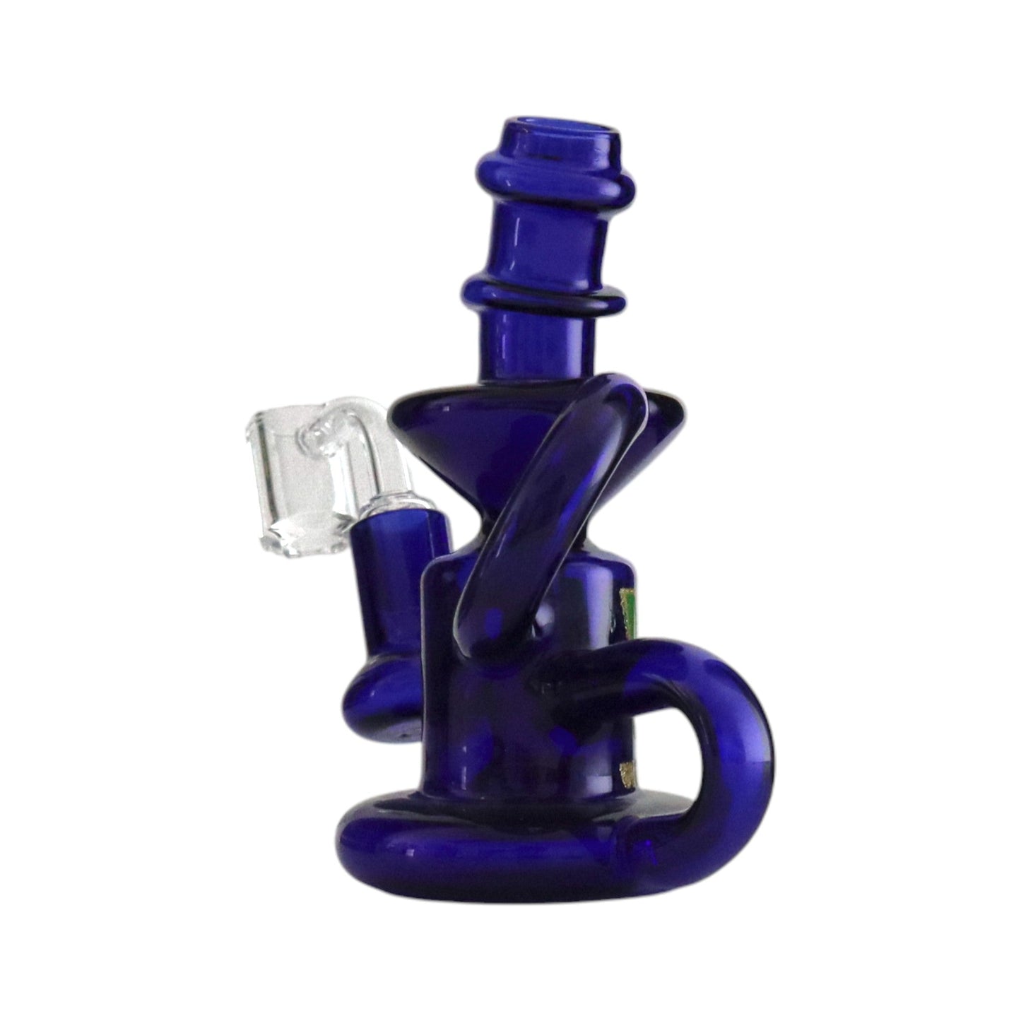 Wellcann | 5" Glass Dab Rig with Circ Perc – Includes Quartz Banger