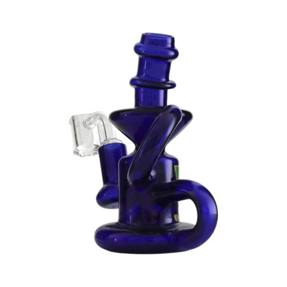 Wellcann | 5" Glass Dab Rig with Circ Perc – Includes Quartz Banger
