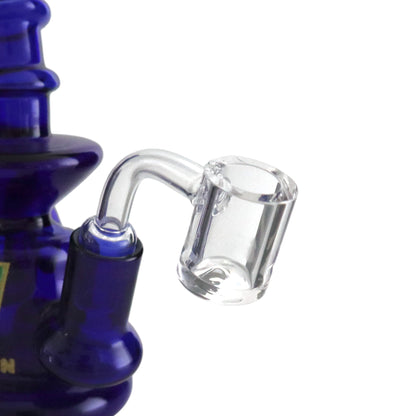 Wellcann | 5" Glass Dab Rig with Circ Perc – Includes Quartz Banger