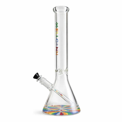 WELLCANN | 15" Heavy Duty Thick Base Beaker Rainbow