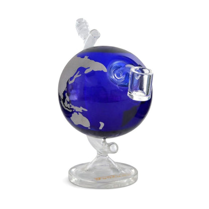 Fortune | 7.5" Globe World Map Glass Bong – 14mm Joint