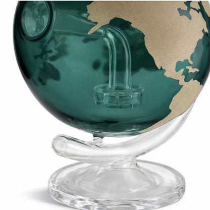 Fortune | 7.5" Globe World Map Glass Bong – 14mm Joint