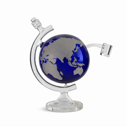 Fortune | 7.5" Globe World Map Glass Bong – 14mm Joint