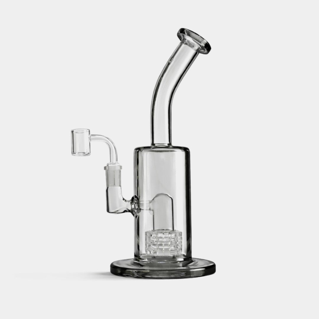Fortune | 10" Matrix Perc Glass Dab Rig