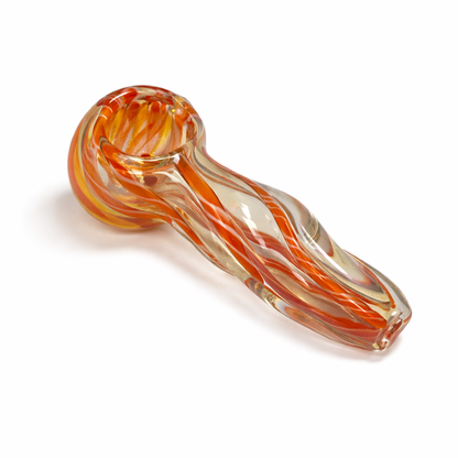 2.5" Double Glass Pipe – 2-Pack (Assorted Mixed Colors)