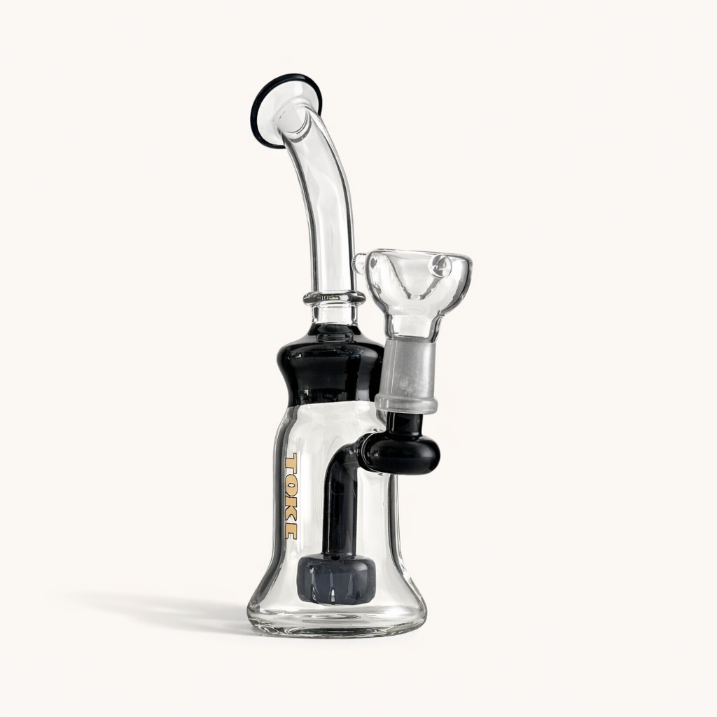 Toke | 8" Glass Dab Rig with Circ Perc