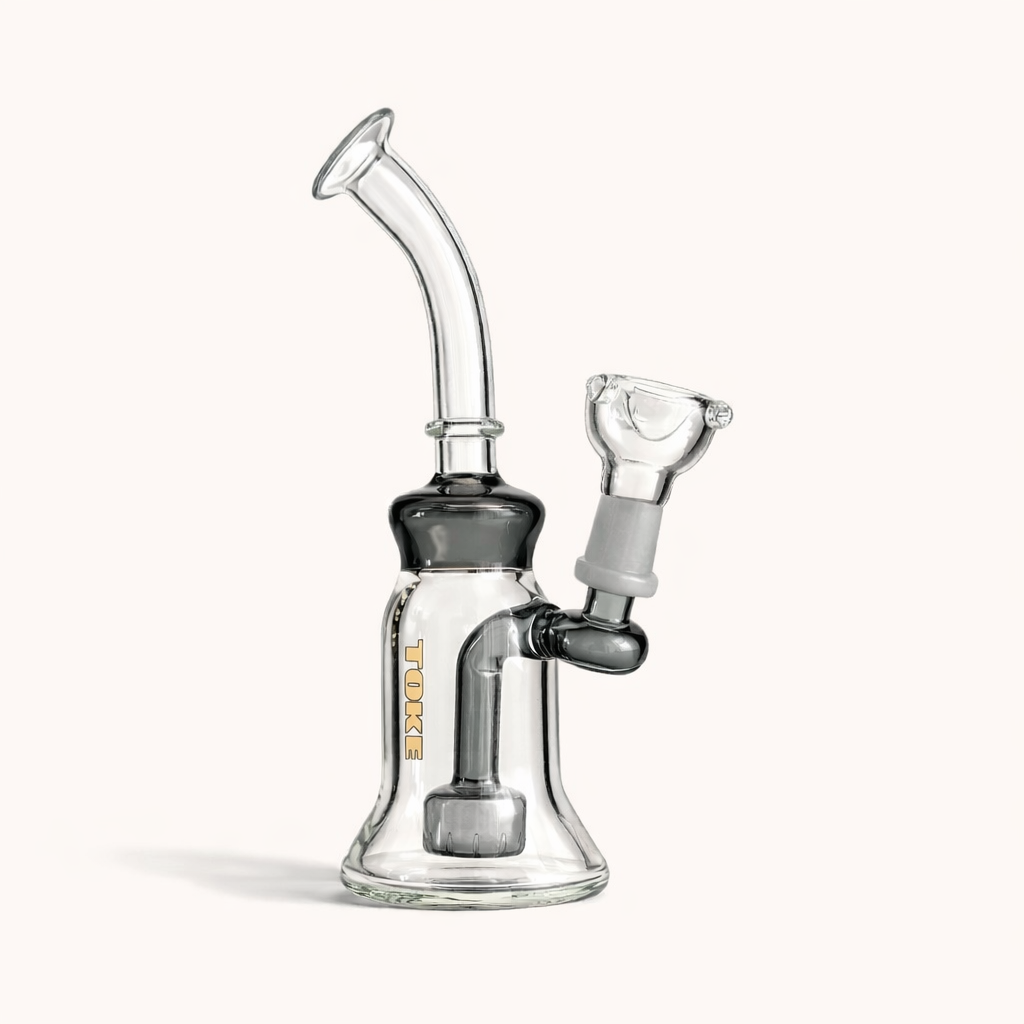 Toke | 8" Glass Dab Rig with Circ Perc