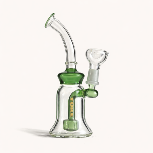 Toke | 8" Glass Dab Rig with Circ Perc
