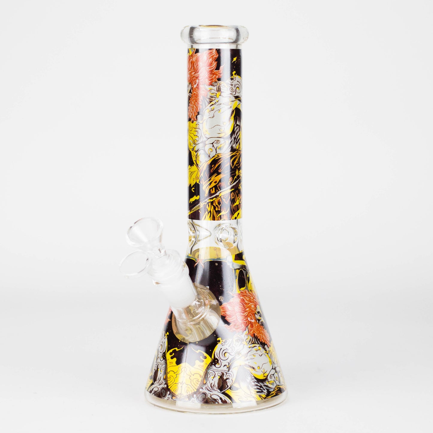 10" Myth Design Glass Beaker Bong