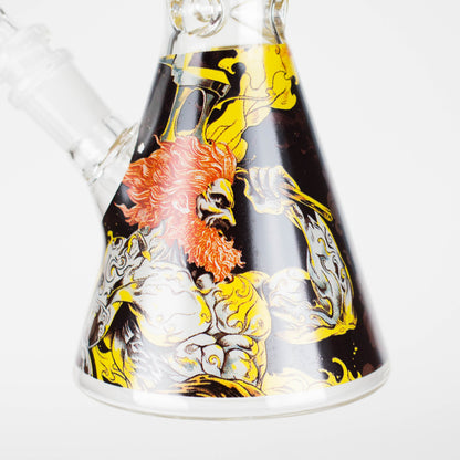 10" Myth Design Glass Beaker Bong