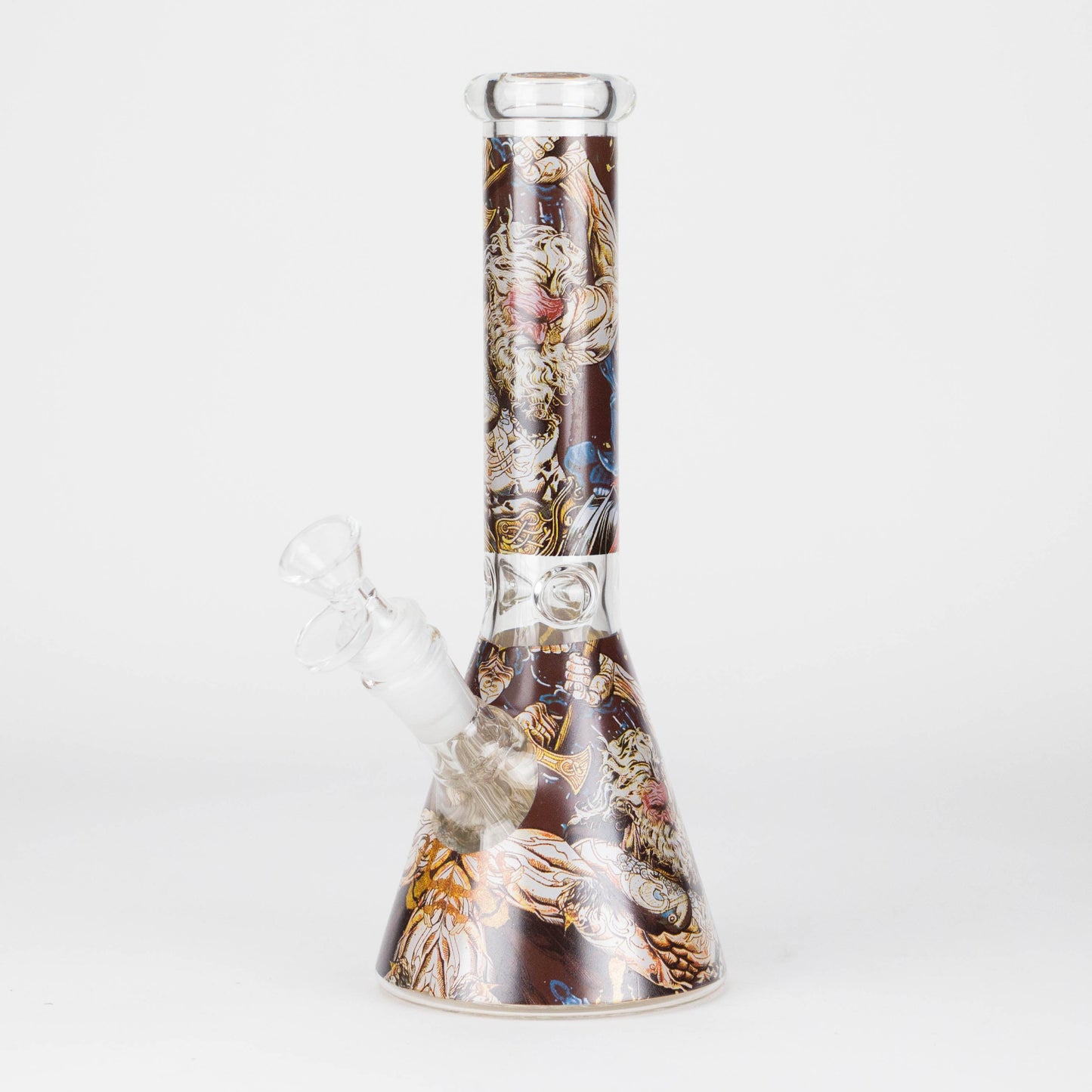 10" Myth Design Glass Beaker Bong