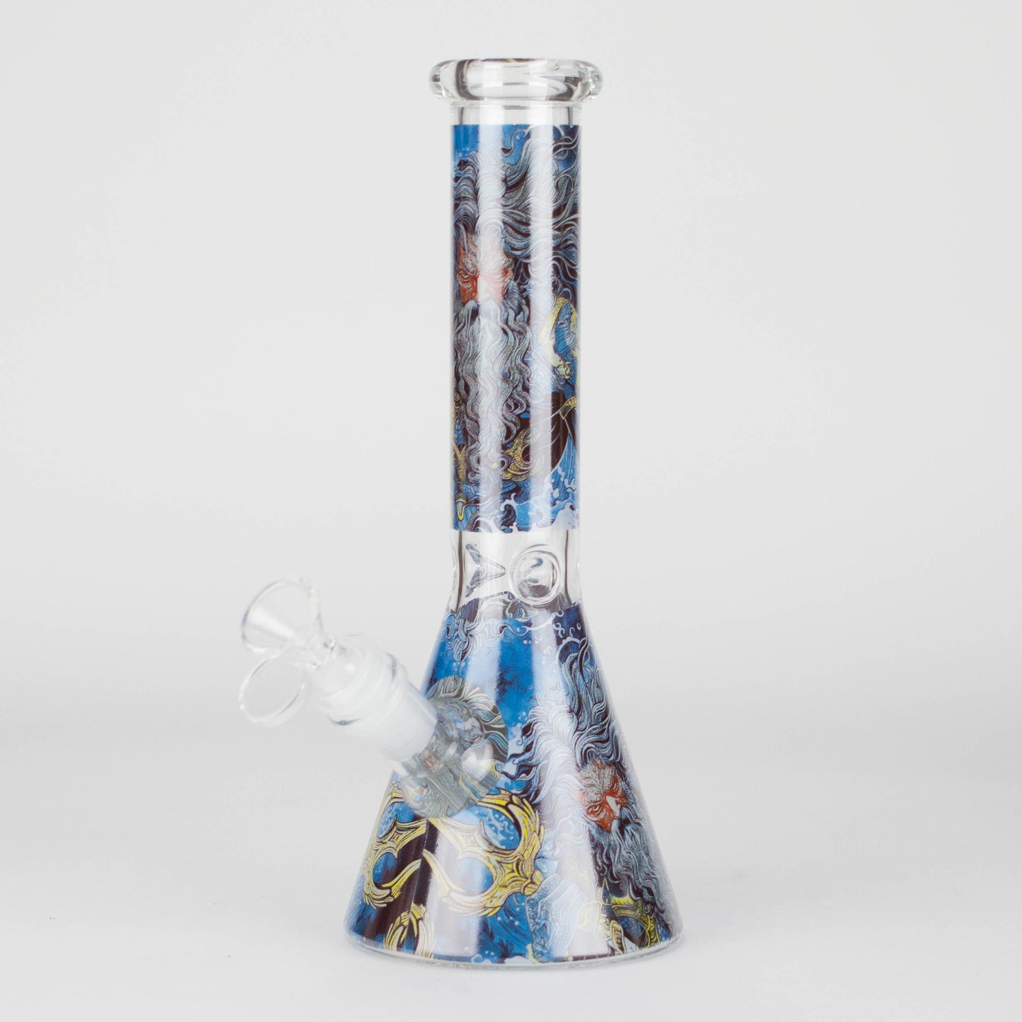 10" Myth Design Glass Beaker Bong