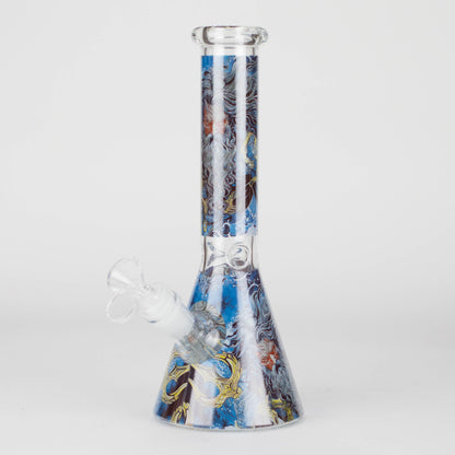 10" Myth Design Glass Beaker Bong