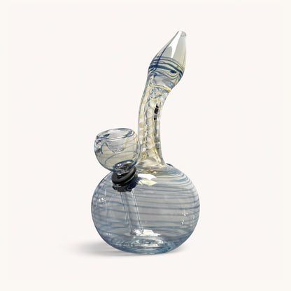 5" Swirl Pattern Mini Glass Dab Rig