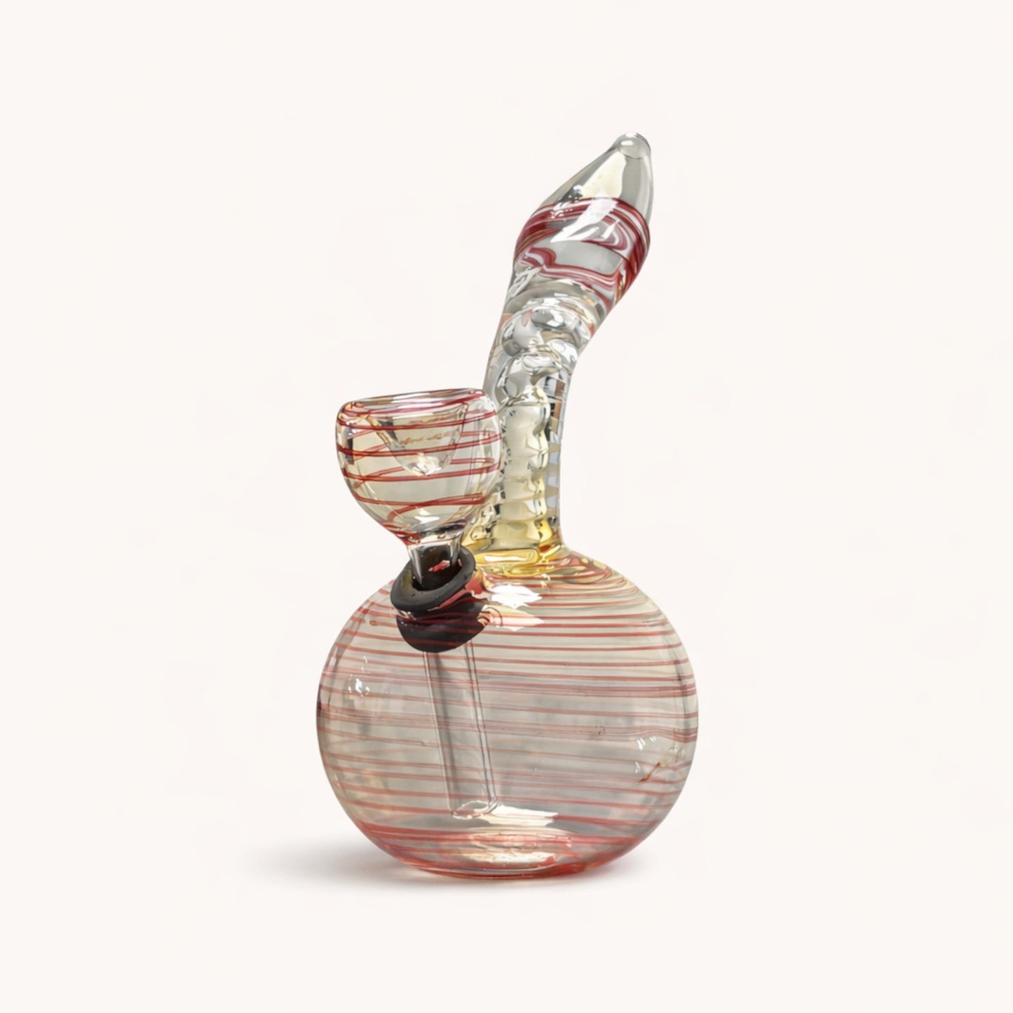 5" Swirl Pattern Mini Glass Dab Rig