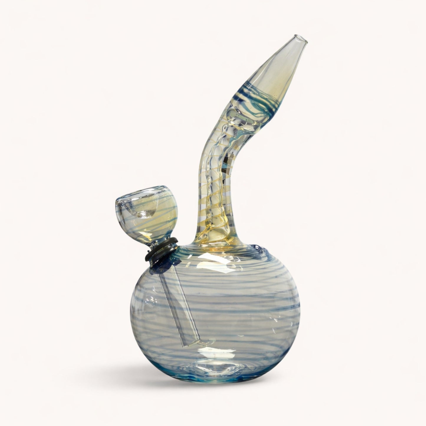 5" Swirl Pattern Mini Glass Dab Rig