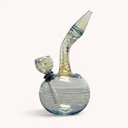 5" Swirl Pattern Mini Glass Dab Rig