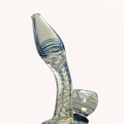 5" Swirl Pattern Mini Glass Dab Rig
