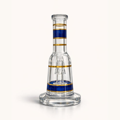 Mini Crown 6” Circ Perc Glass Rig