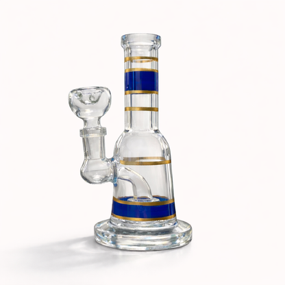 Mini Crown 6” Circ Perc Glass Rig