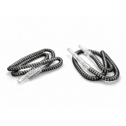 18" Dual Hose Hookah Set Black