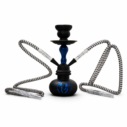 10" Dual Hose Mini Hookah Set