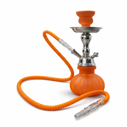 10" Compact Glass Hookah Set