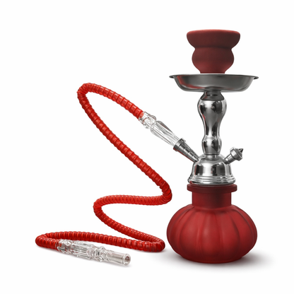 10" Compact Glass Hookah Set
