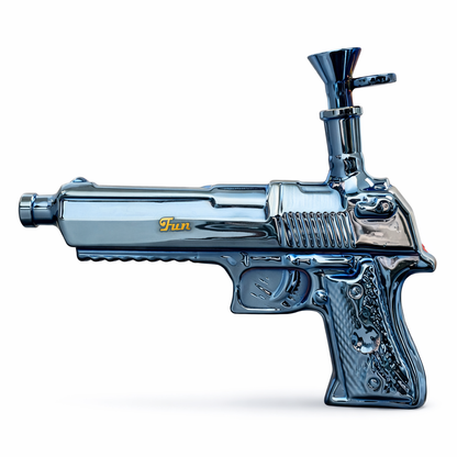 Fortune | 8″ Desert Eagle Electroplated Waterpipe