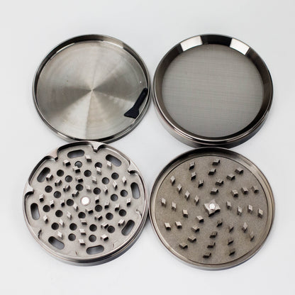 Zinc Gun Metal HIT Grinder 100mm 4pts