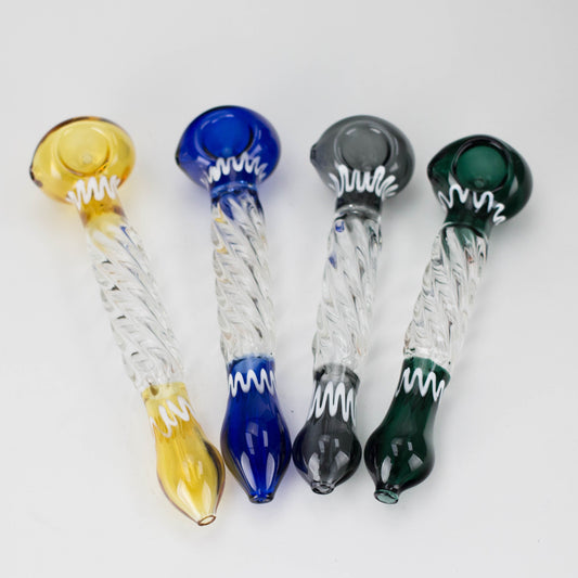 Straight Crystal Pipe 7" - Assorted Color