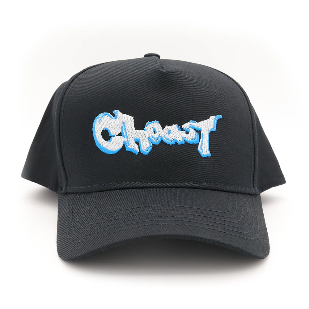 Choast | 'GraffCap' 5-Panel Snapback - Black