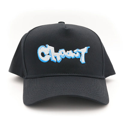 Choast | 'GraffCap' 5-Panel Snapback - Black
