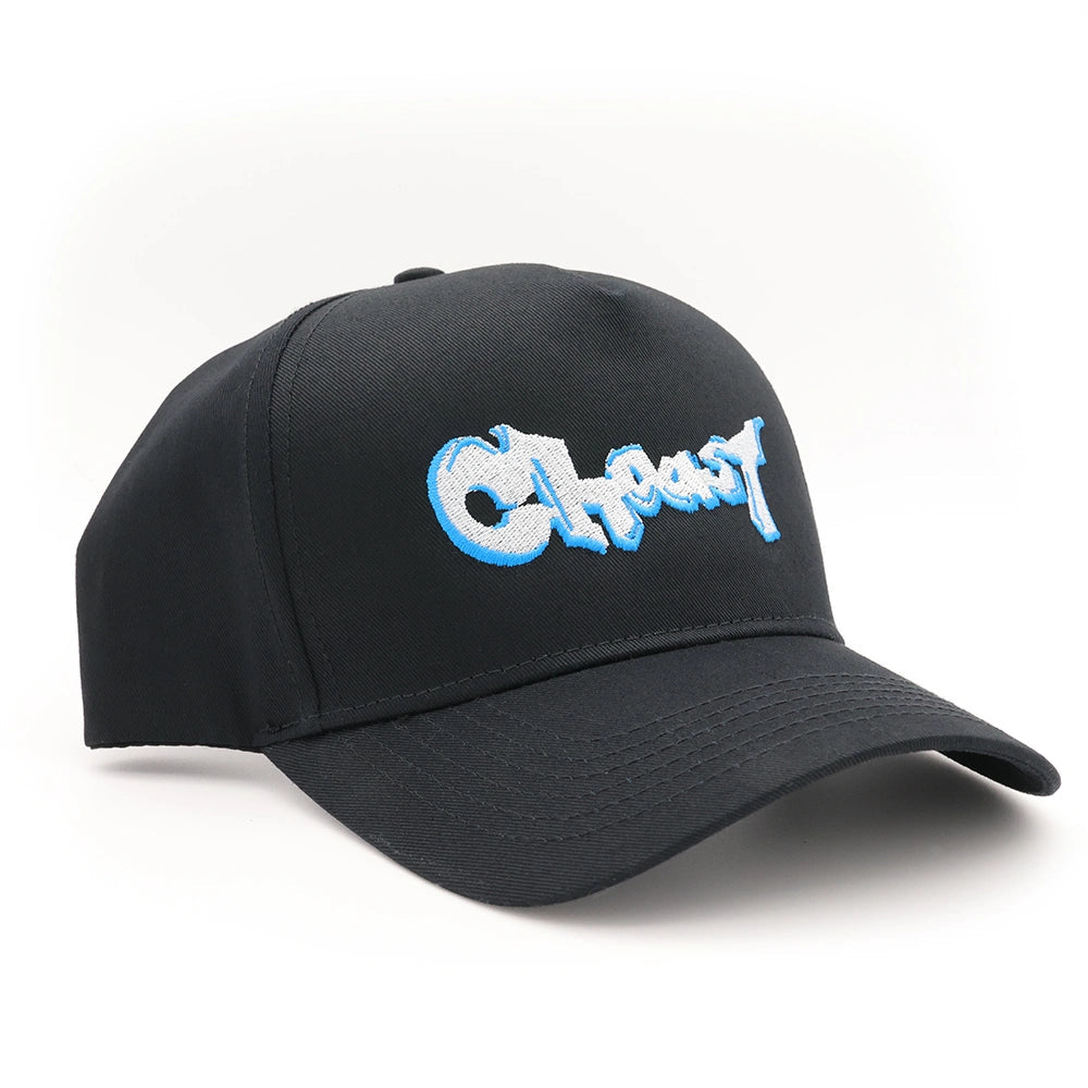 Choast | 'GraffCap' 5-Panel Snapback - Black