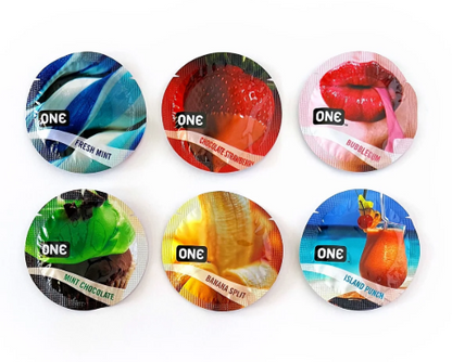 ONE | Condoms FlavorWaves - 10pk per order
