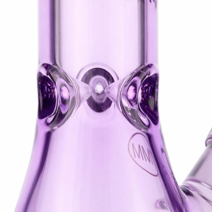 Fortune | 14" 7mm Engraved Color Beaker Bong