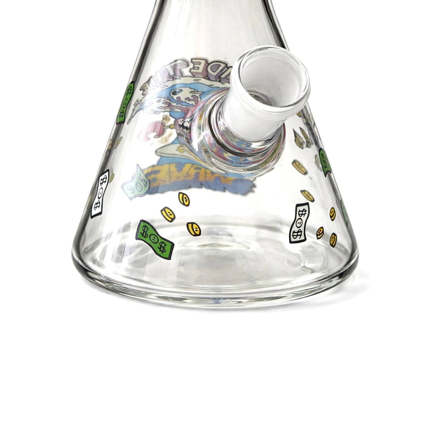 Chaos Collage 10” Graphic Beaker Bong