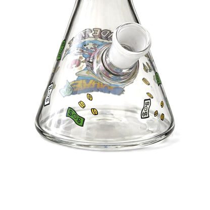 Chaos Collage 10” Graphic Beaker Bong