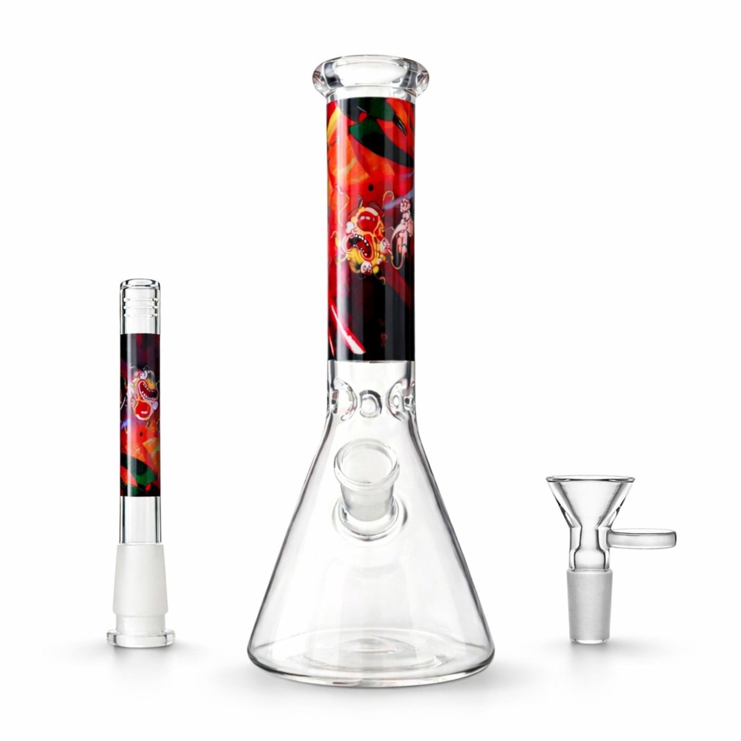 Portal Series 10” Graphic Beaker Bong