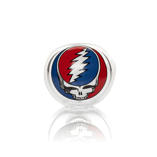Grateful Dead x GEAR Premium® | 4.5" Steal Your Face Spoon Hand Pipe In Collectible Tin
