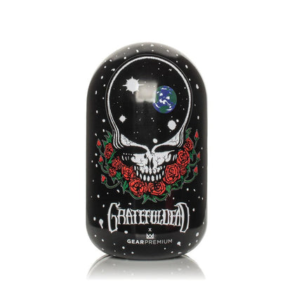 Grateful Dead x GEAR Premium® | 5.5" Space Your Face Sherlock Hand Pipe In Collectible Tin