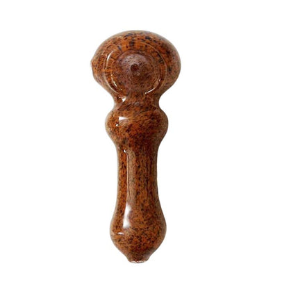 4-1/2" Sunstone Pebble Glass Pipe-Assorted Colours-2CT