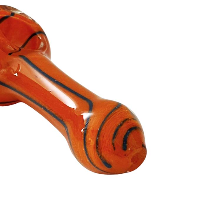Inside-Out Havey Duty 3.5" Glass Pipe-Assorted Design-2CT
