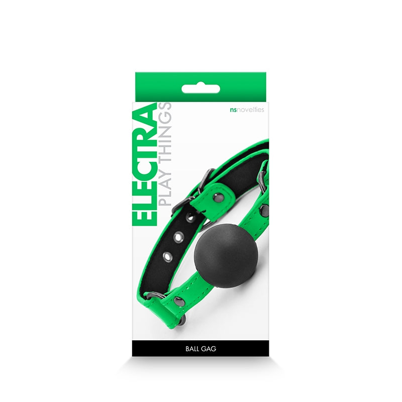 NS - Electra - Ball Gag - Green