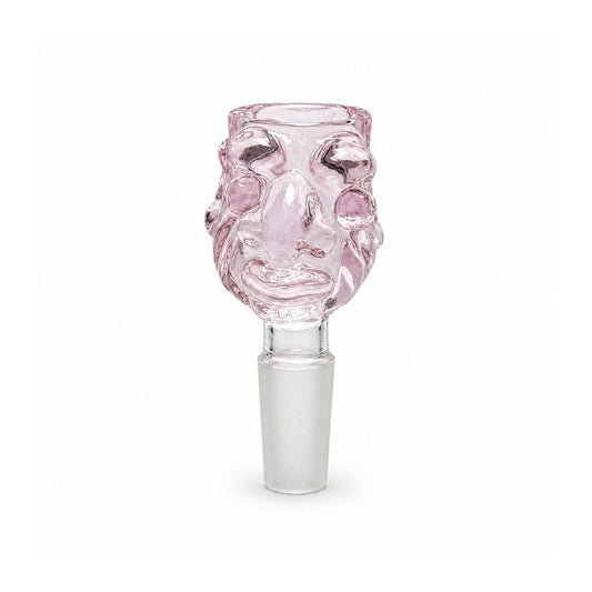 14mm Troll Face Glass Bowl Piece