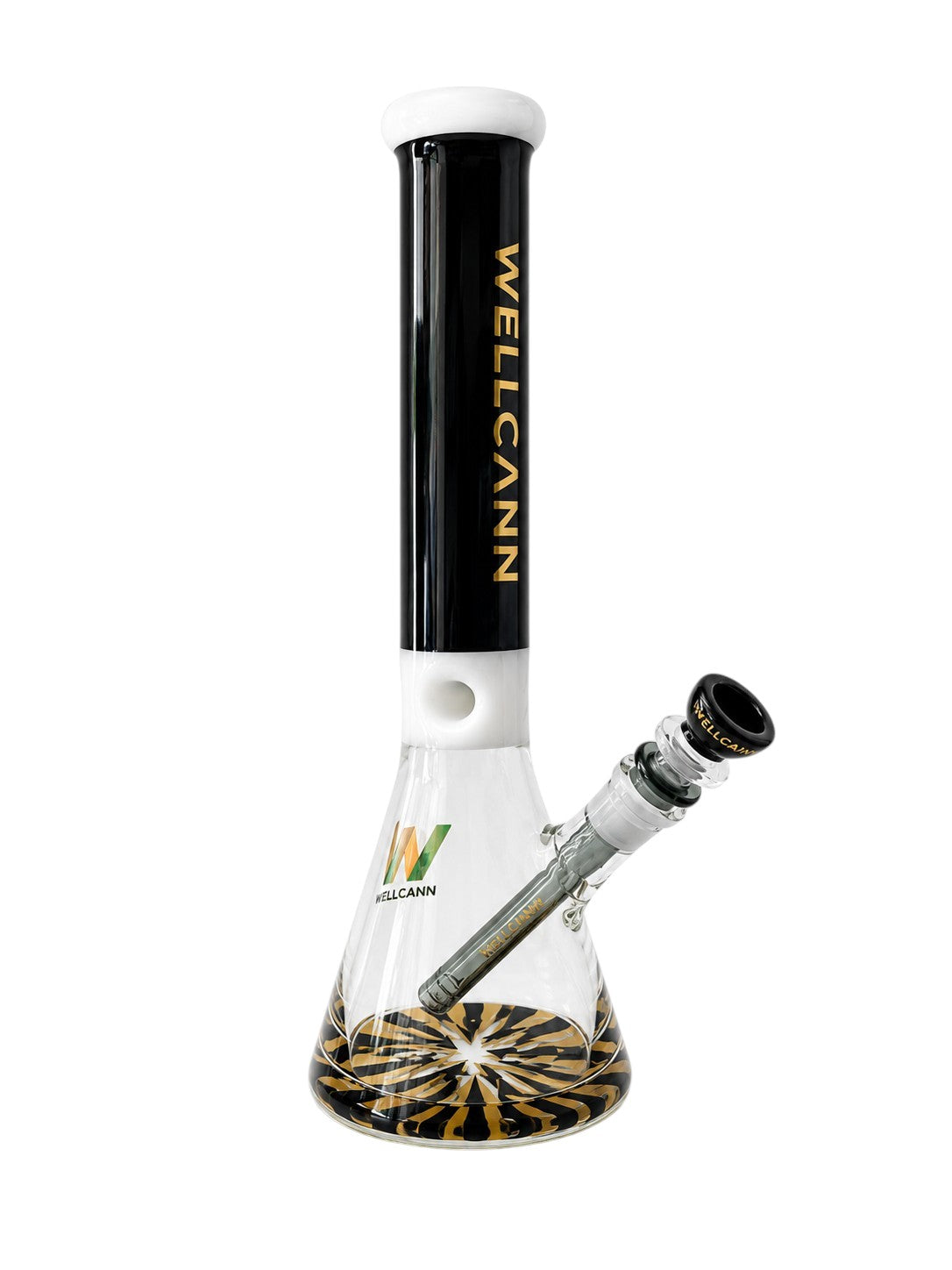 Wellcann 17" Prism Base Beaker Bong