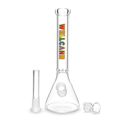 WELLCANN | 11" Clear Beaker Bong